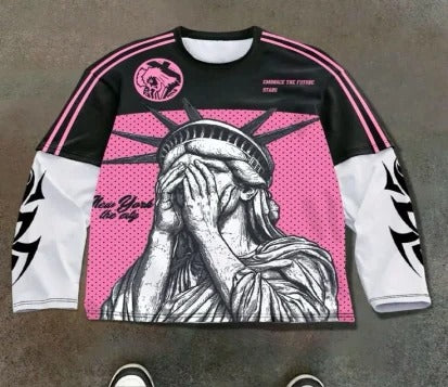 CRYING LIBERTY STREETWEAR JERSEY