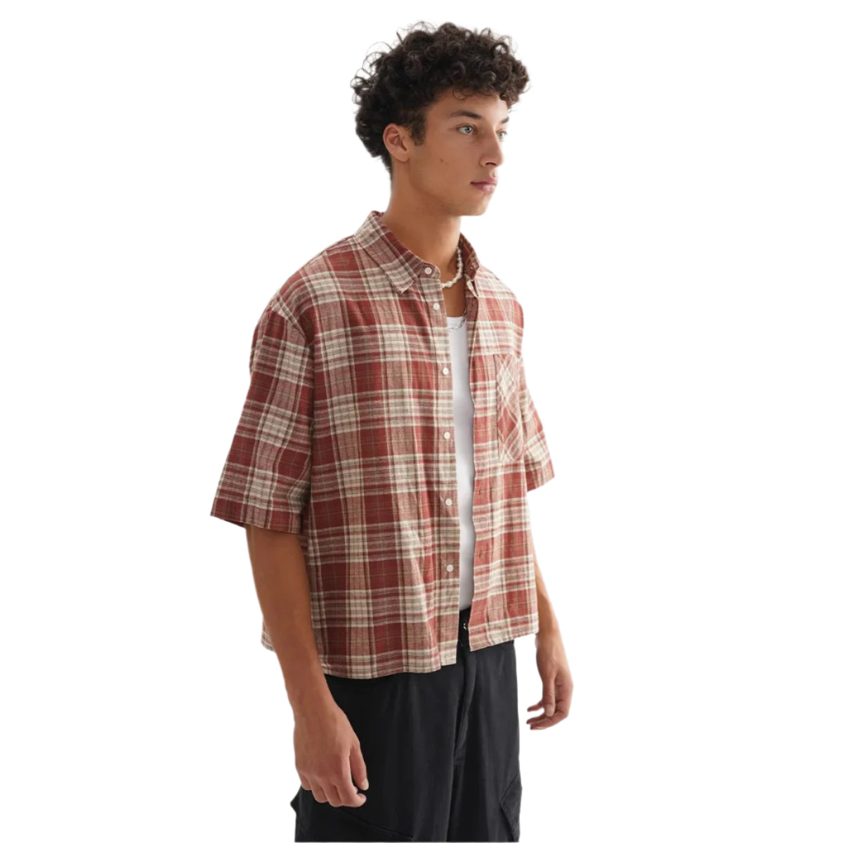 VINTAGE PLAID SHORT SLEEVE TEE
