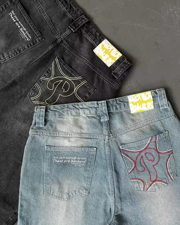 URBAN REBEL BAGGY JEANS