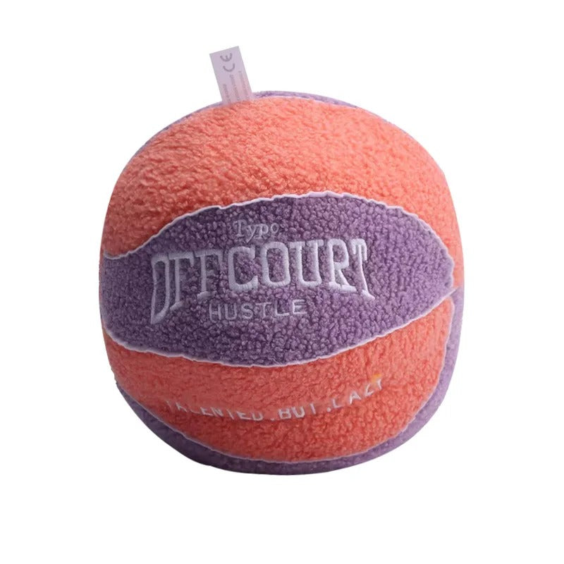 HUSTLE PLUSH BASKETBALL PILLOW