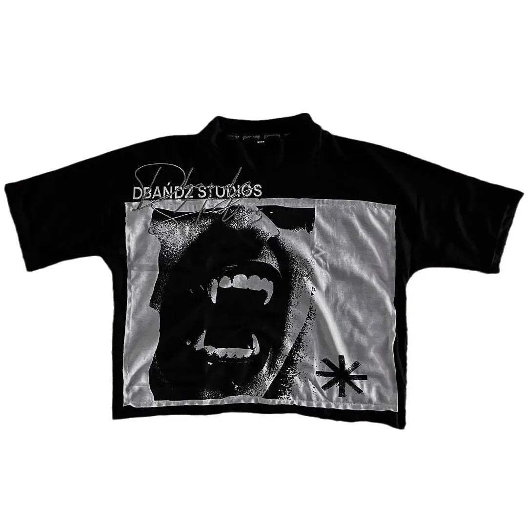 NO SILENCE DISTRESSED TEE