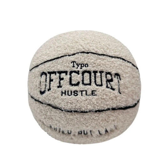 HUSTLE PLUSH BASKETBALL PILLOW
