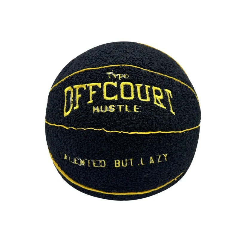 HUSTLE PLUSH BASKETBALL PILLOW