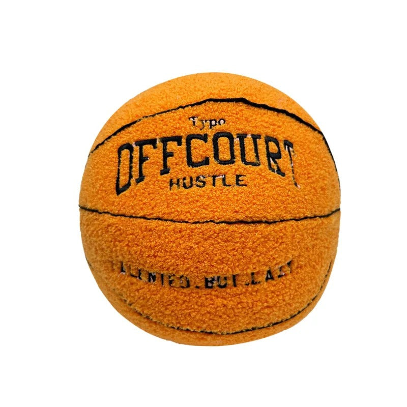 HUSTLE PLUSH BASKETBALL PILLOW