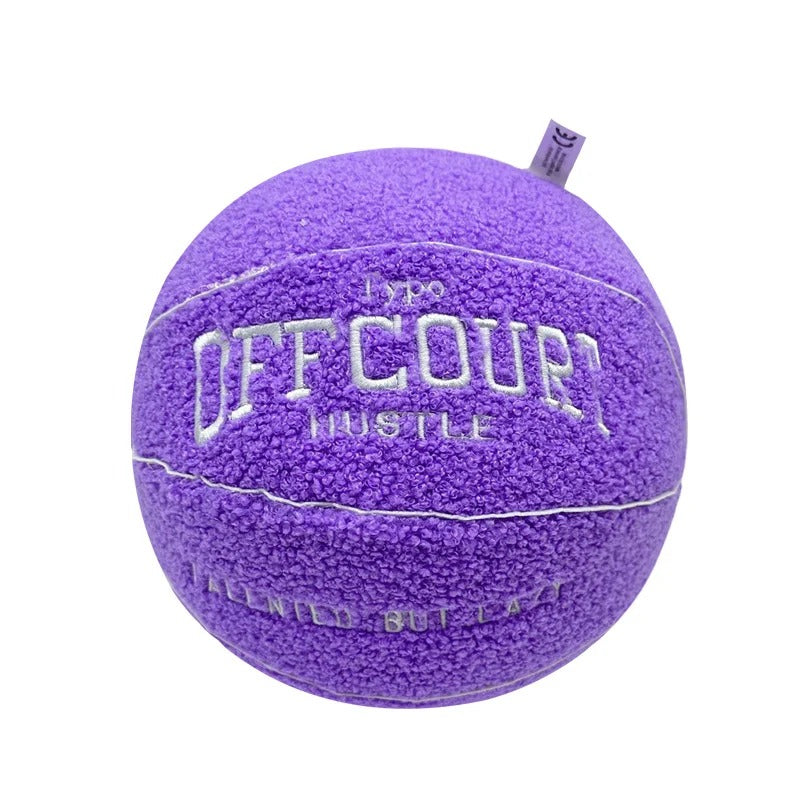 HUSTLE PLUSH BASKETBALL PILLOW