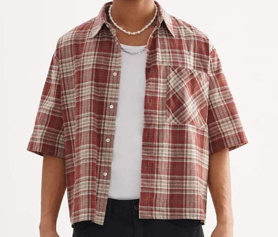 PLAID BUTTON-UP SHIRT COLLECTION