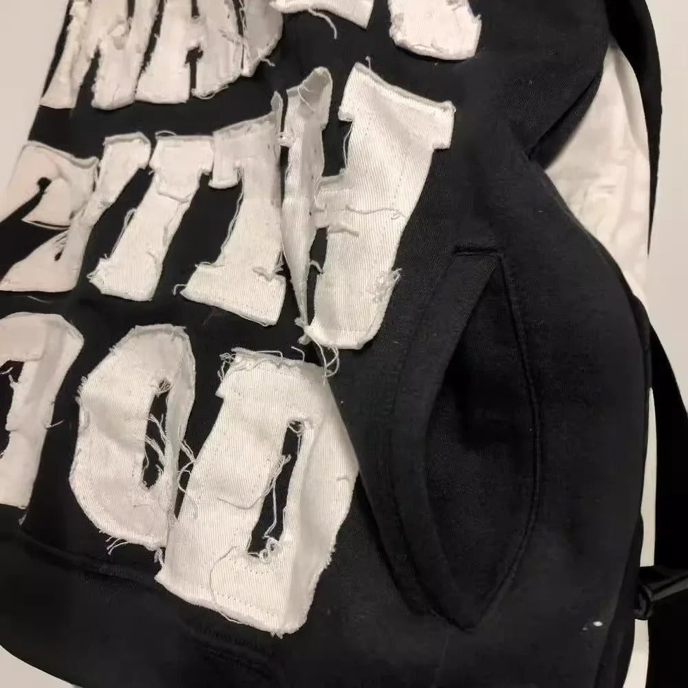 WALK WITH GOD Distressed Hoodie