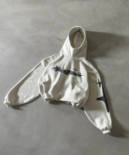 FALLEN STAR OVERSIZED GRAPHIC HOODIE