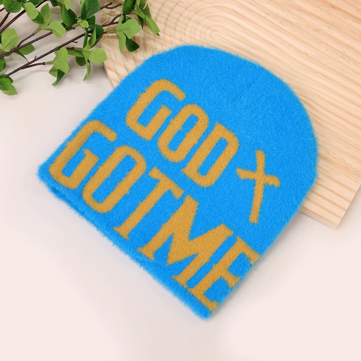 GOD GOT ME KNIT BEANIE