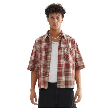VINTAGE PLAID SHORT SLEEVE TEE