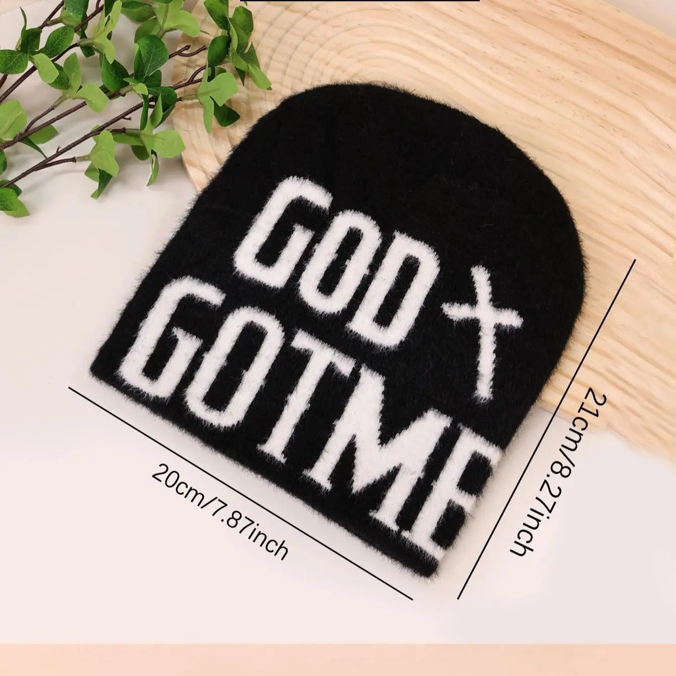 GOD GOT ME KNIT BEANIE