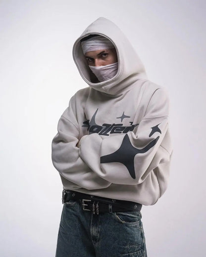 FALLEN STAR OVERSIZED GRAPHIC HOODIE