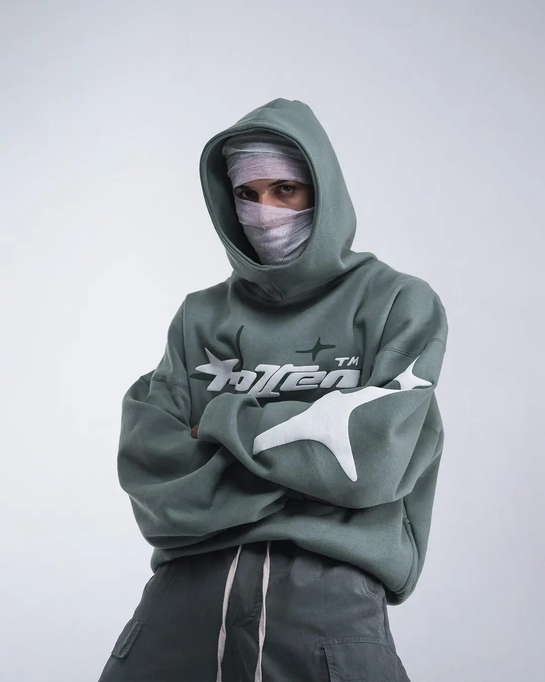 FALLEN STAR OVERSIZED GRAPHIC HOODIE