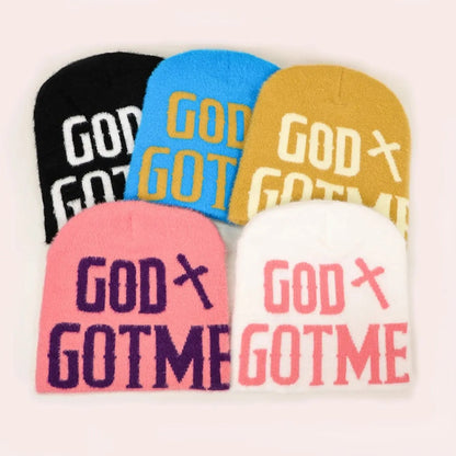 GOD GOT ME KNIT BEANIE