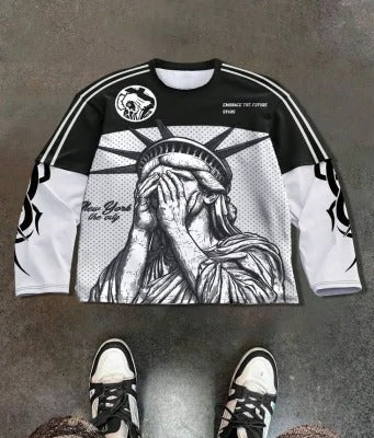 CRYING LIBERTY STREETWEAR JERSEY