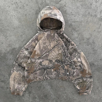 WILDERNESS CAMO HOODIE / ZIP-UP