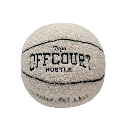 HUSTLE PLUSH BASKETBALL PILLOW