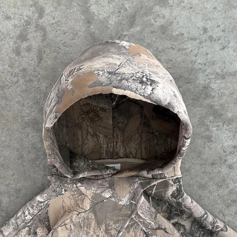 WILDERNESS CAMO HOODIE / ZIP-UP