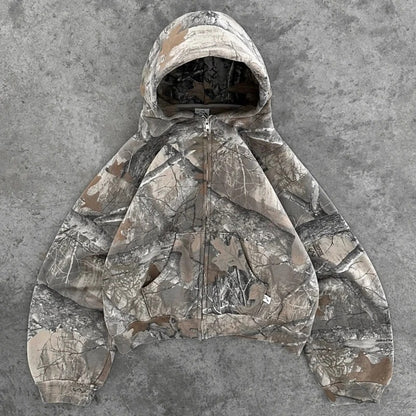 WILDERNESS CAMO HOODIE / ZIP-UP