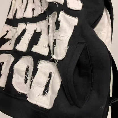 WALK WITH GOD Distressed Hoodie